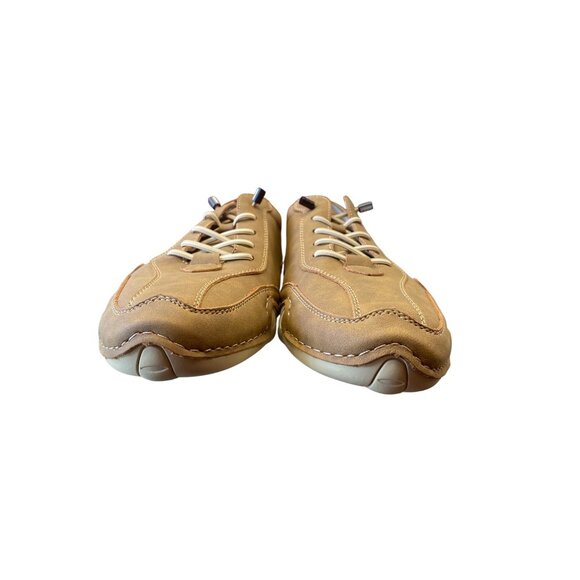 Salkin USA Mens Brown Faux Leather Casual Shoes Size 44/10 SKU 9113 main image 6